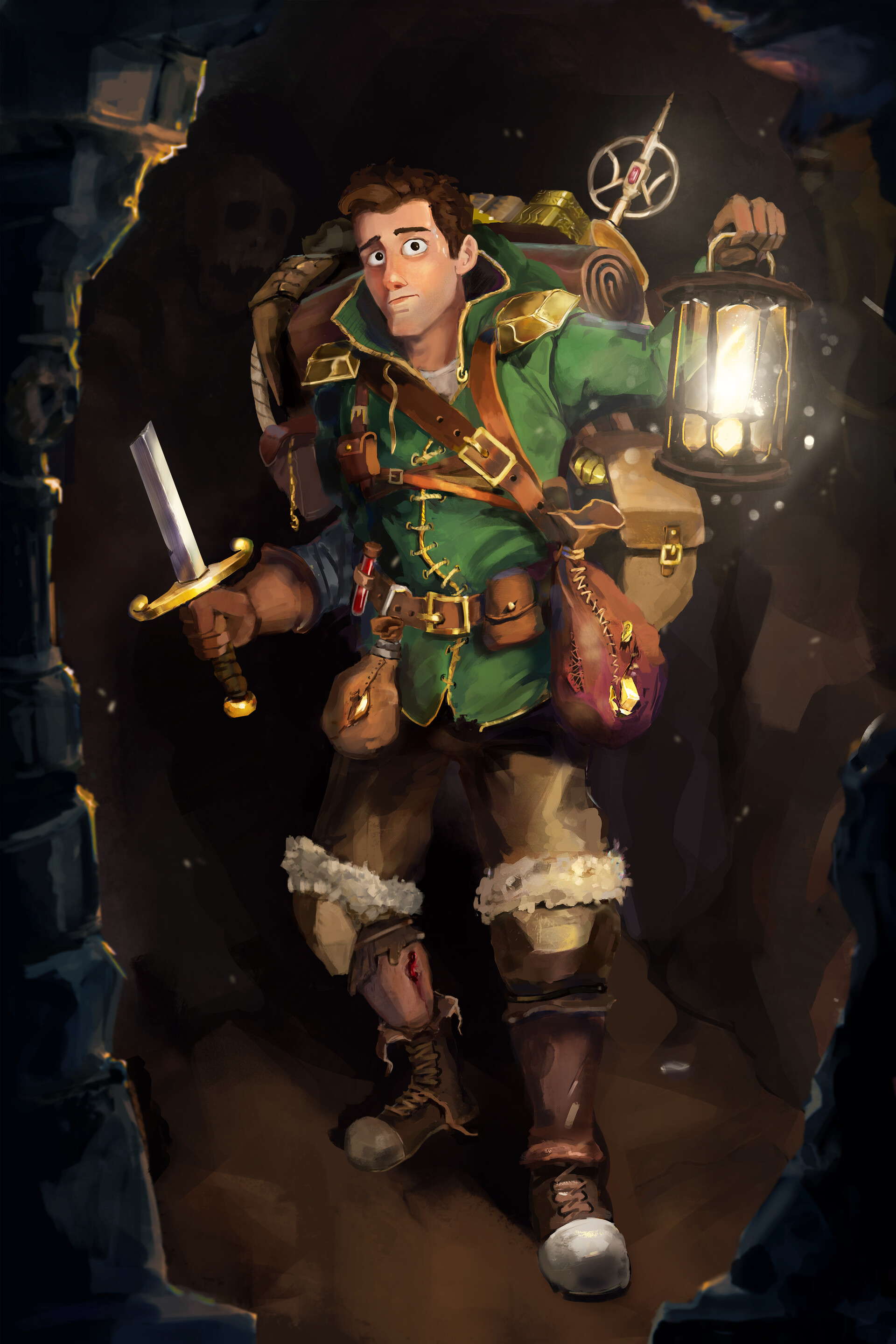 Character Design | The Reluctant Hero