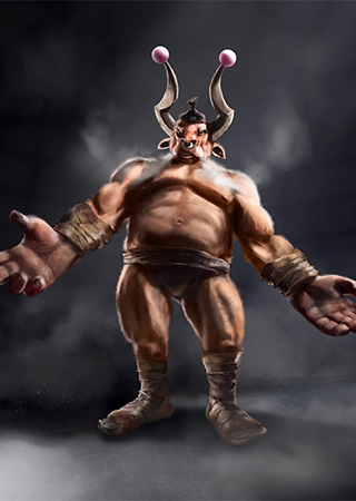 Character Design Challenge Minotaure Theme Wrestling